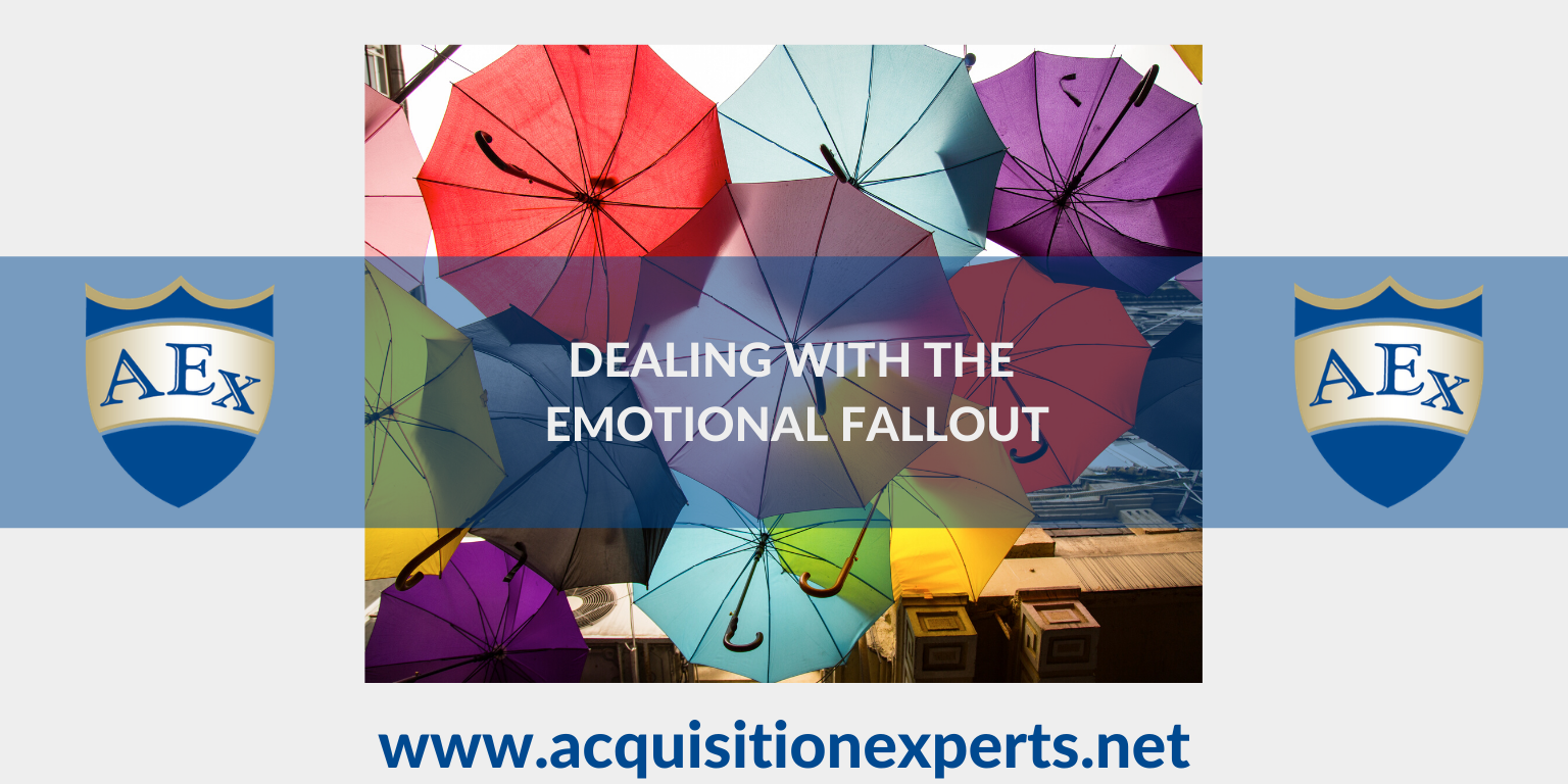 DEALING WITH THE EMOTIONAL FALLOUT